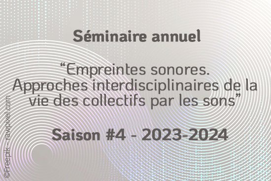 visuel du séminaire empreintes sonores