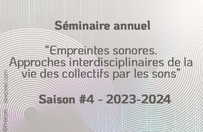 visuel du séminaire empreintes sonores
